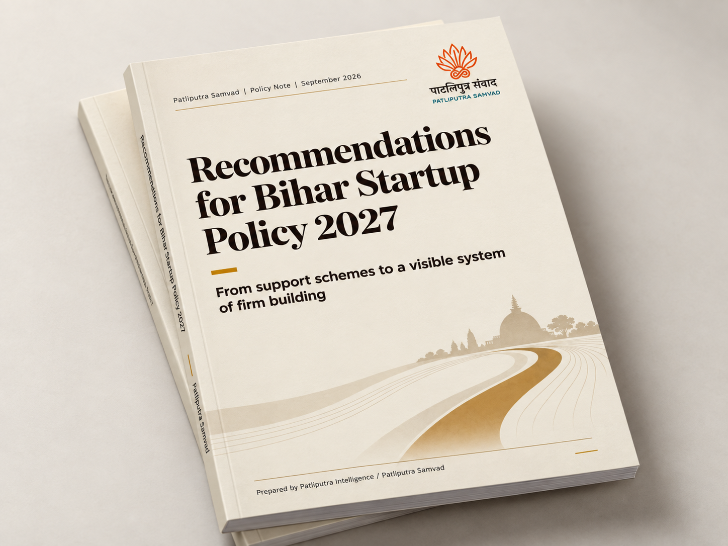 Cover of Recommendations for Bihar Startup Policy 2027